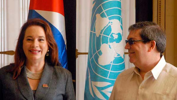 Presidenta AG ONU y Bruno/ PL