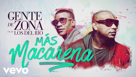 Cartel promocional del video “Más Macarena”.