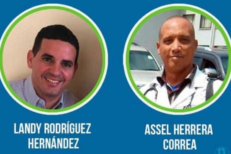 médicos de la isla secuestrados en Kenya, Landy Rodríguez y Assel Herrera