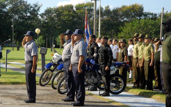 Combatientes del Ministerio del Interior de Cuba