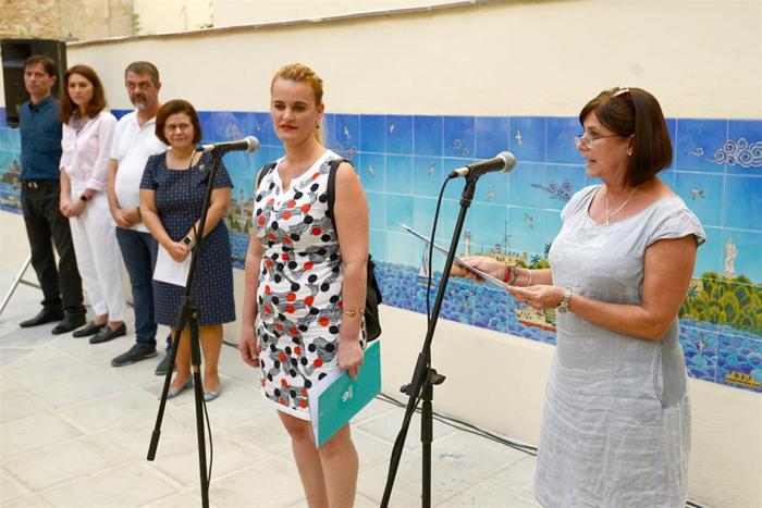 Mural de azulejos donado por la República de Turquía se suma a los atractivos que de por sí ya tiene esa zona de la parte más antigua de la ciudad Mural de azulejos donado por la República de Turquía se suma a los atractivos que de por sí ya tiene esa zona de la parte más antigua de la ciudad