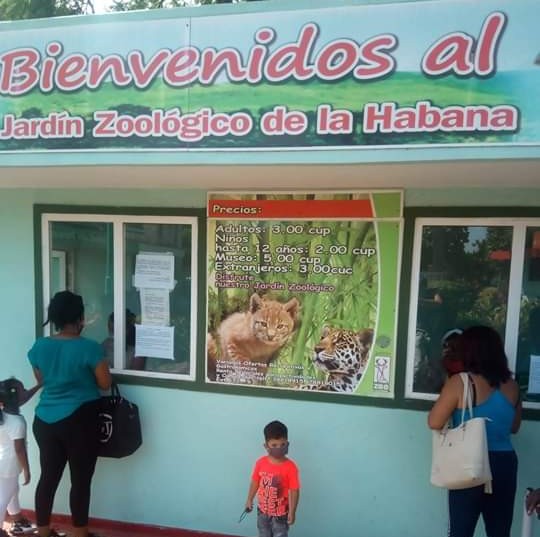 Entrada del Jardín Zoológico de La Habana. Fotos: Eduardo Douglas Pedroso/Radio COCO.