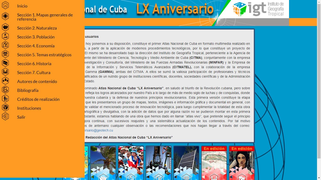 Atlas Nacional de Cuba Atlas Nacional de Cuba