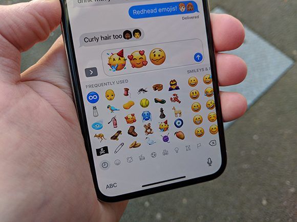 Así se verán los nuevos emojis en los teléfonos móviles. Imagen: Emojipedia.