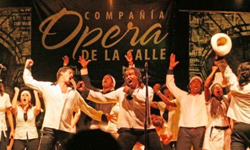 Compañía cubana Ópera de la Calle.