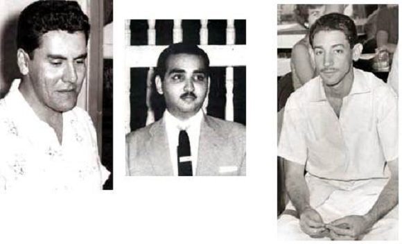 Mártires del alzamiento, Otto Parellada, Tony Alomá y Pepito Tey. Foto: Radio Rebelde. Mártires del alzamiento, Otto Parellada, Tony Alomá y Pepito Tey. Foto: Radio Rebelde.