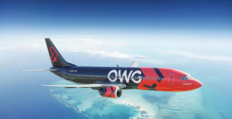 aerolínea canadiense de ocio Off We Go (OWG)