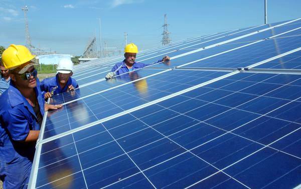 Parque solar fotovoltaico de Cienfuegos