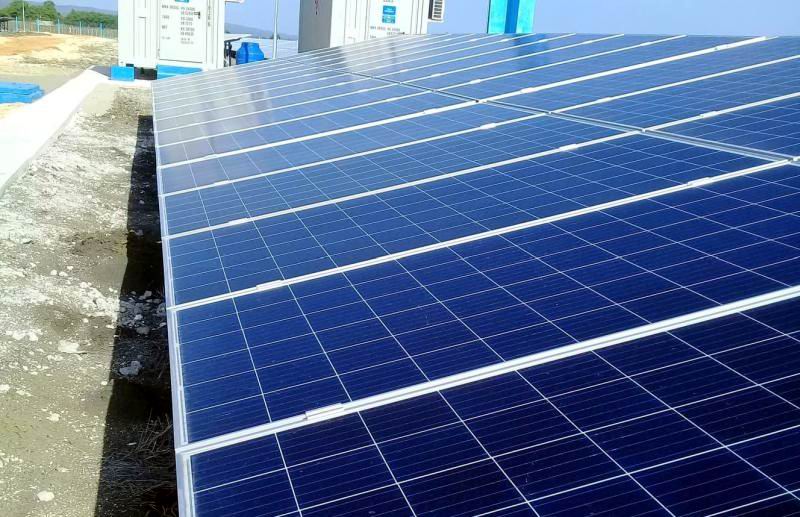 Parque solar fotovoltáico en Yaguajay