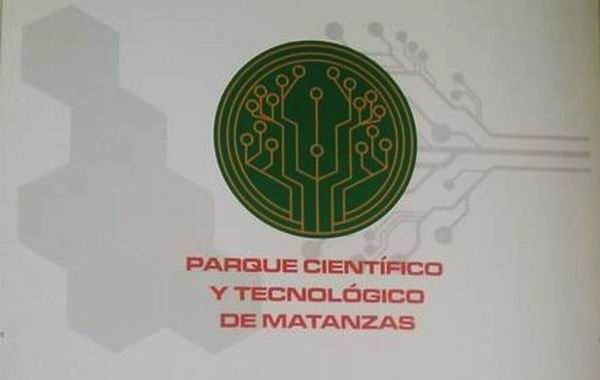 Logo del primer Parque Científico Tecnológico del país, en Matanzas