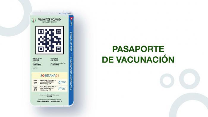 Pasaporte digital COVID-19 cubano