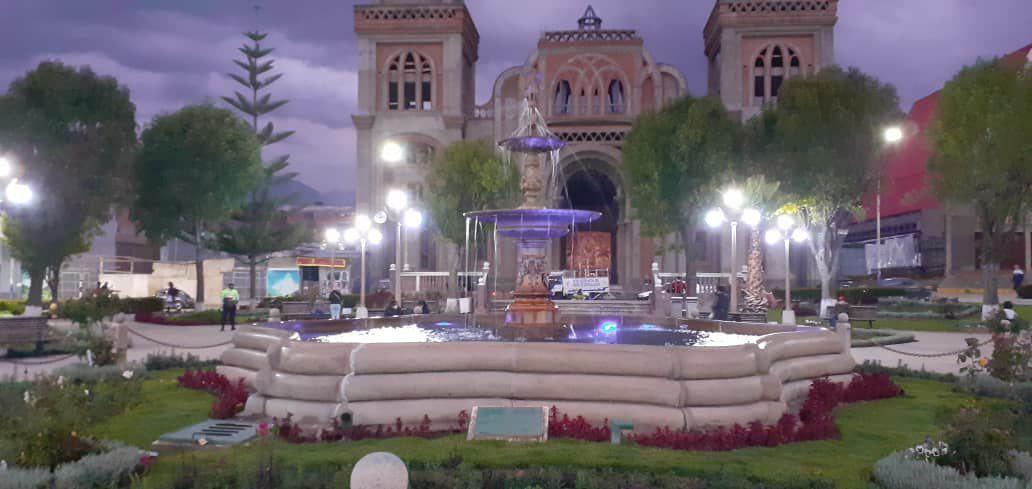 Plaza de Huaraz (Foto: Mario Héctor Almeida)