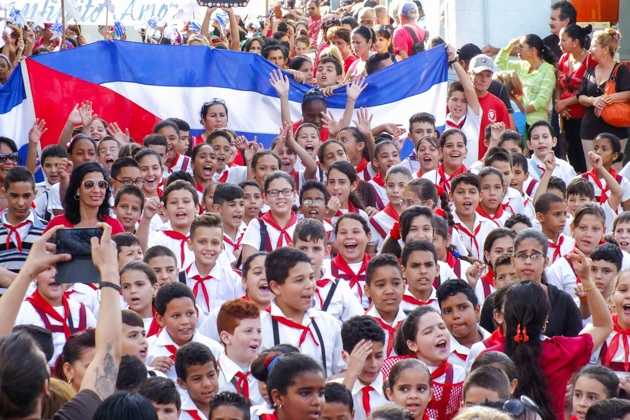 Niños cubanos