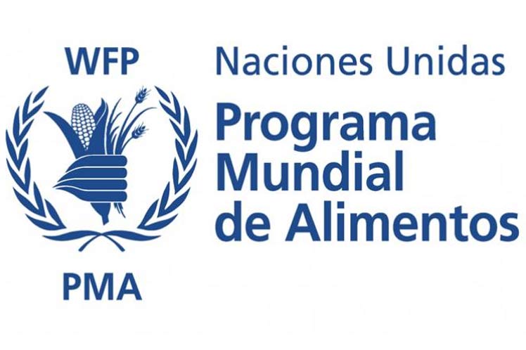 Banner alegórico al Programa Mundial de Alimentos