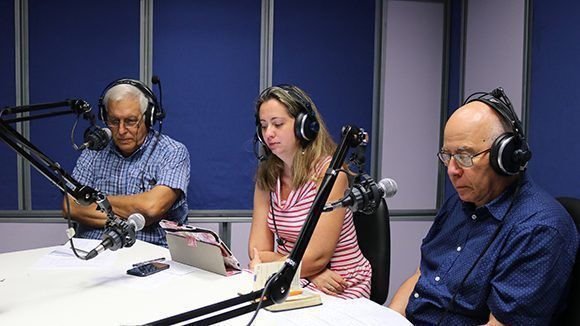 Podcast sobre el financiamiento de la Ciencia, la Tecnología y la Innovación en Cuba. Foto: Edilberto Carmona/ Cubadebate.