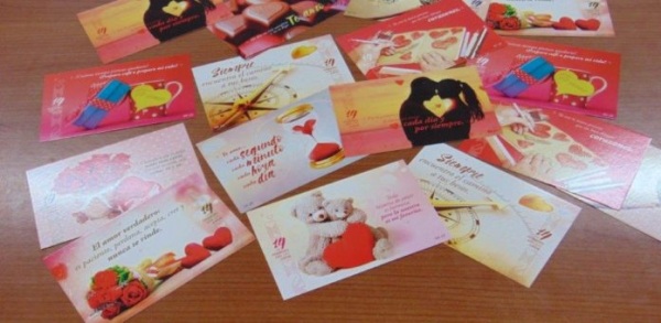Postales de felicitación por el Día de los Enamorados