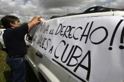 Protestan en Miami contra decisión de EE.UU. sobre su embajada en Cuba 