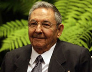 Presidente cubano Raúl Castro