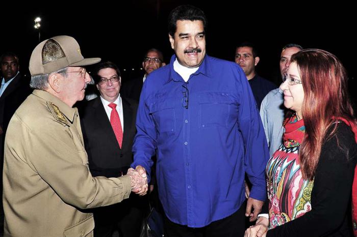 Despidió Raúl a Maduro