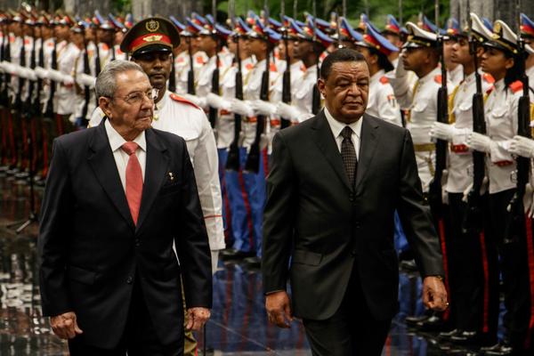 Raúl Castro y Presidente etíope sostienen fraternal encuentro en Cuba