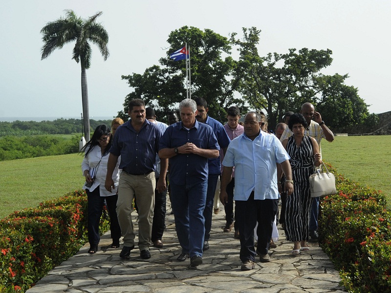 Encabeza Miguel Díaz Canel visita de gobierno a la provincia de Granma
