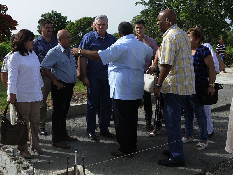 Encabeza Miguel Díaz Canel visita de gobierno a la provincia de Granma