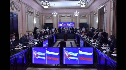  Sostienen conversaciones oficiales Presidente de la Asamblea Nacional de Cuba y el Presidente de la Duma Estatal de Rusia