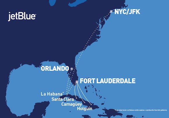 Rutas de jetBlue 