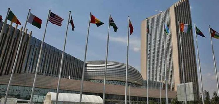 Sede de la Unión Africana (UA), en Addis Abeba, Etiopía. 