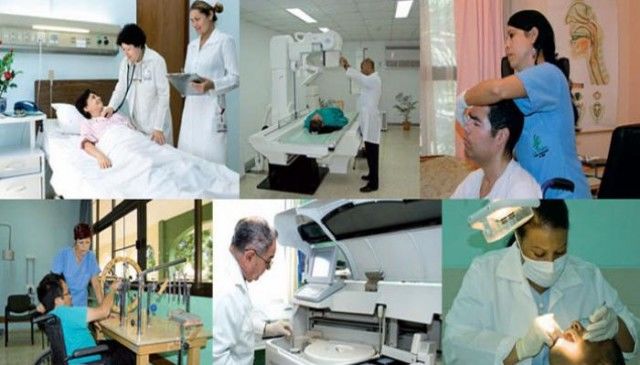 Servicios médicos en Cuba