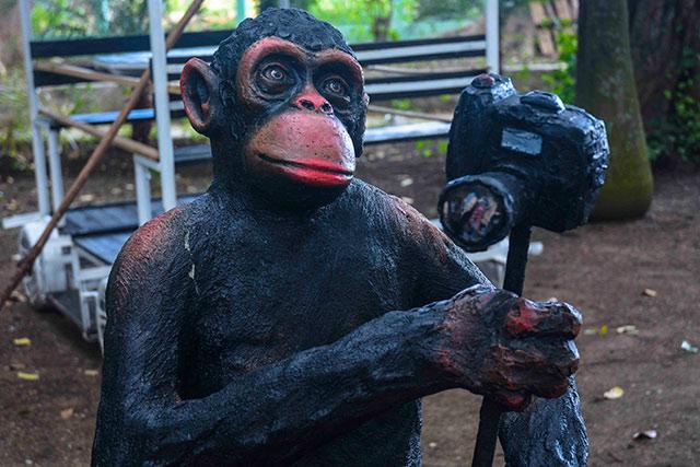 Simios articulados en la Finca de los Monos, un viaje a la tecnología