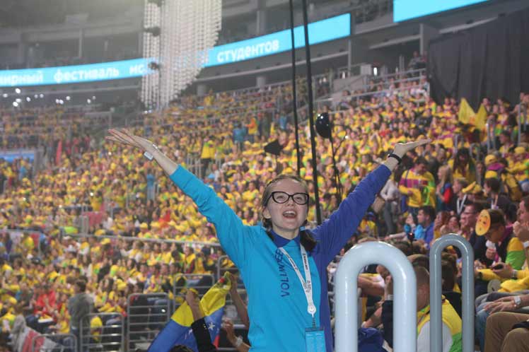 Inauguración Festival Mundial de la Juventud y los Estudiantes en Sochi