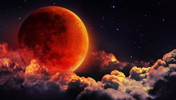 La luna quedará totalmente oculta por la sombra que proyecta la Tierra y proyectará un color rojo o anaranjado, fenómeno que es denominado como luna de sangre. Foto tomada de Radio cadena Agramonte.