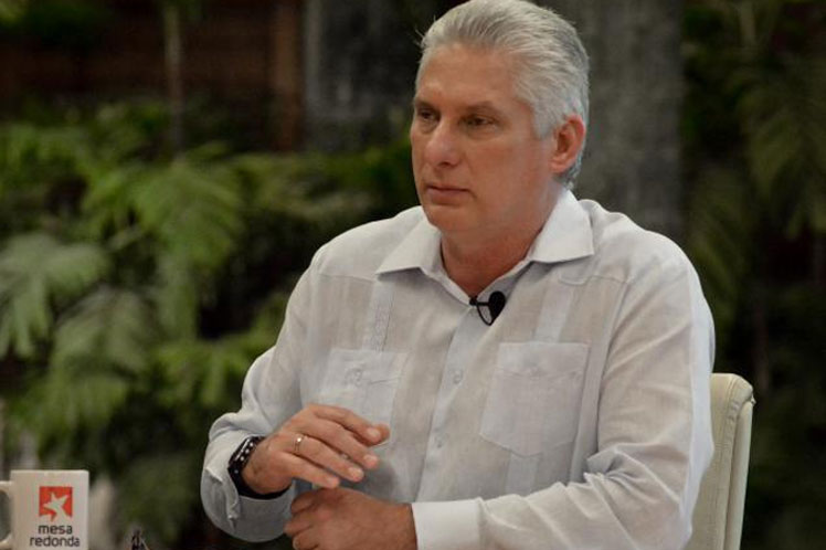 presidente de Cuba, Miguel Díaz-Canel