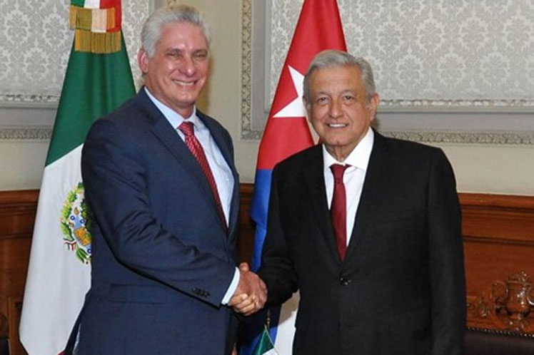 López Obrador anunció visita oficial de presidente de Cuba Díaz-Canel