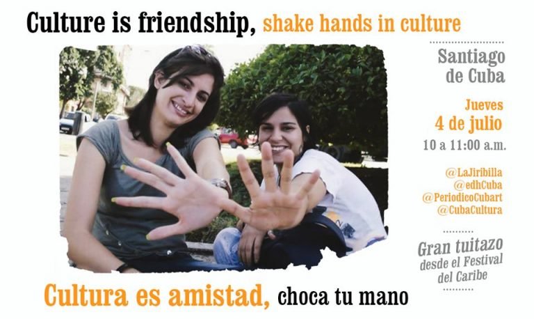 Imagen alegórica al Tuitazo para condenar el bloqueo contra Cuba Imagen alegórica al Tuitazo para condenar el bloqueo contra Cuba