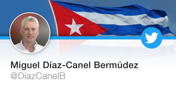 twiter de Miguel Díaz Canel