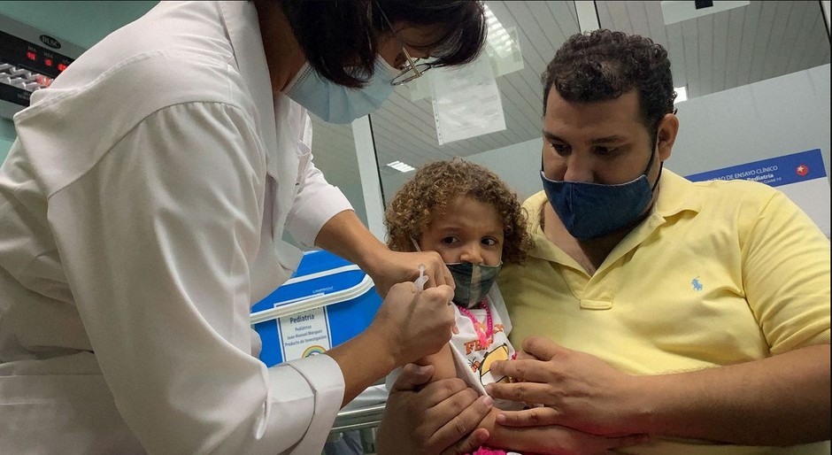 Vacunación en Cuba