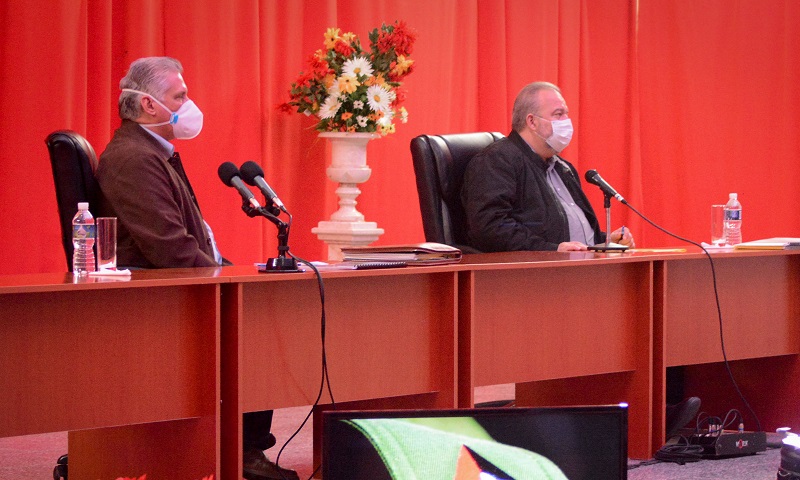 Presidente Cubano concluyó en Cienfuegos primer recorrido sobre Programas Priorizados Presidente Cubano concluyó en Cienfuegos primer recorrido sobre Programas Priorizados