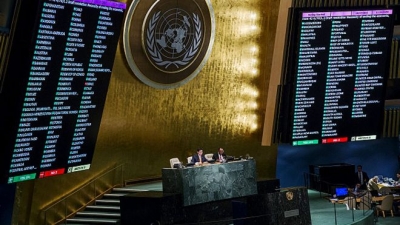 Votaciones en la ONU