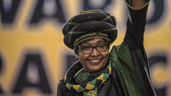 Luchadora antiapartheid Winnie Mandela