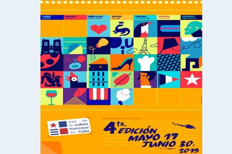 Imagen alegórica al IV Mes de la Cultura Francesa en Cuba Imagen alegórica al IV Mes de la Cultura Francesa en Cuba