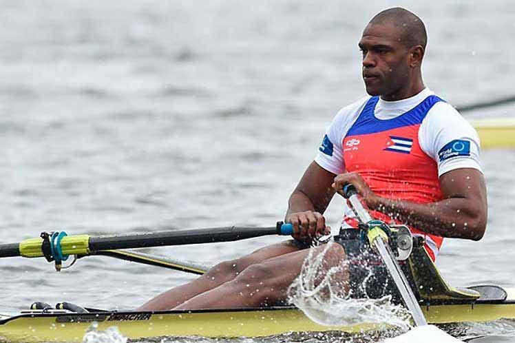 Remero cubano Ángel Fournier