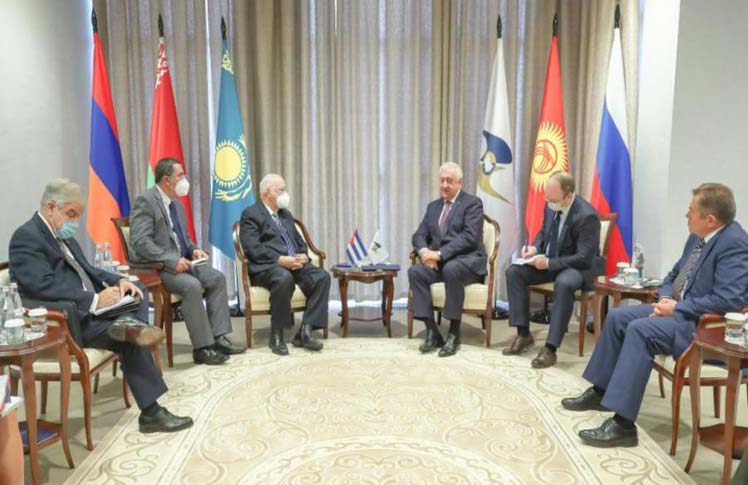 Rusia y Cuba acuerdan celebrar reunión de comisión mixta en La Habana Rusia y Cuba acuerdan celebrar reunión de comisión mixta en La Habana