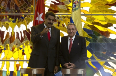 Encuentro de Raúl Castro y Nicolás Maduro en Cuba