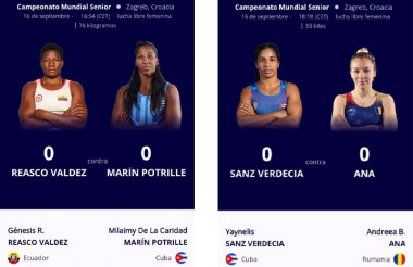 Cuba brilla en Mundial de Lucha