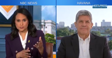 Cossío a Meet the Press