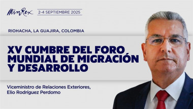 viceministro de Relaciones Exteriores de Cuba, Elio Rodríguez