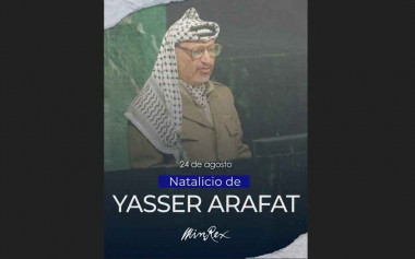 Arafat no solo fue un jefe político, sino un ícono cuya vida estuvo dedicada a luchar por los derechos del pueblo palestino