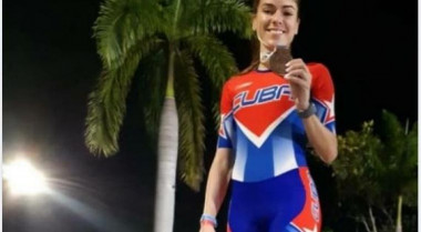 Adriana Cantillo Tundidor, primera figura del patinaje de velocidad en Cuba